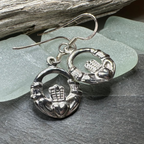 Celtic Claddagh Earrings