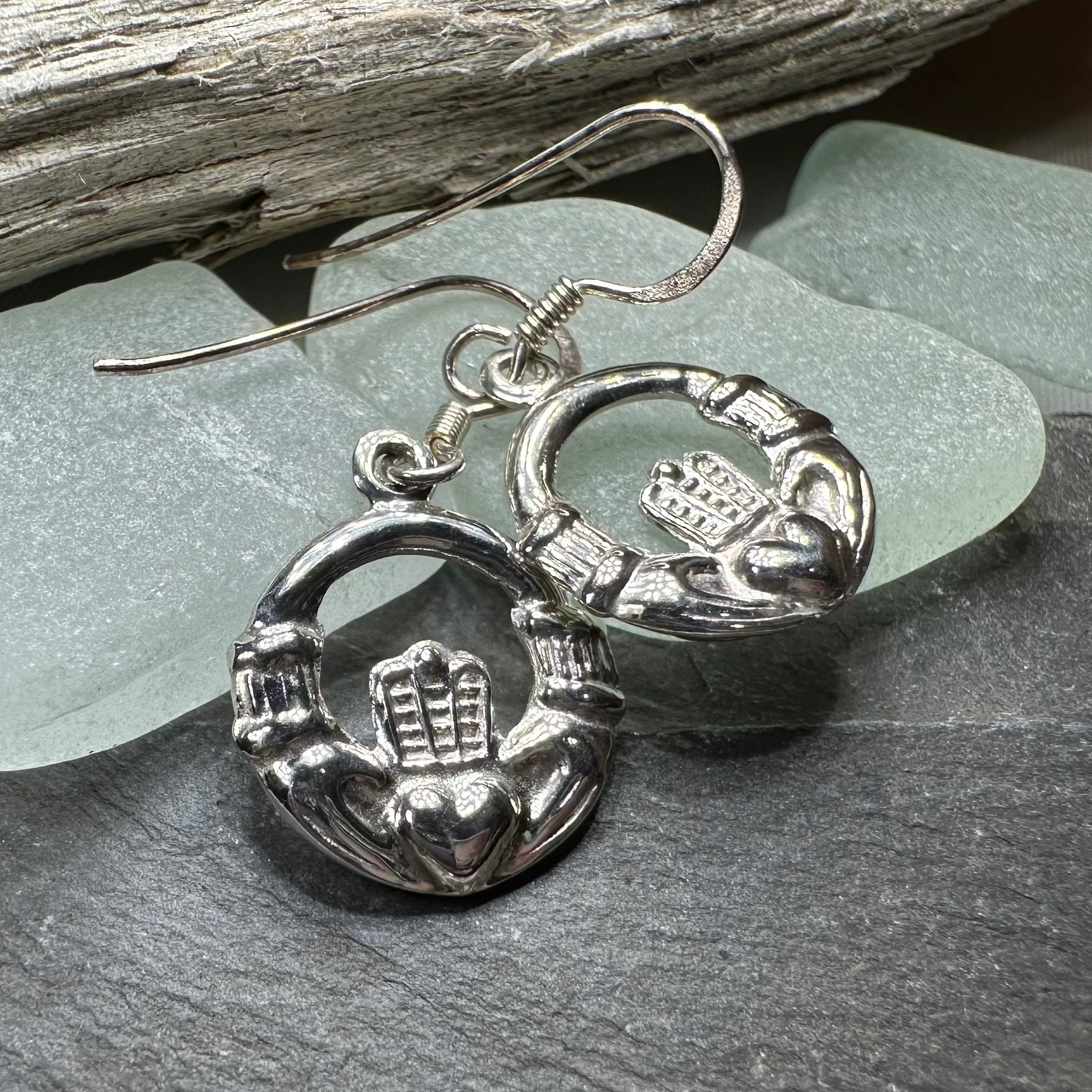 Celtic Claddagh Earrings