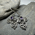 Marcasite Thistle Earrings