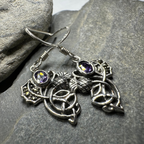 Marcasite Thistle Earrings