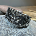 Welsh Dragon Band Ring