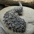 Bellevue Peacock Brooch & Pendant