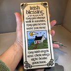 Irish Angels Blessing Ceramic Wall Art