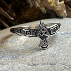 Soar Celtic Raven Ring