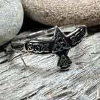 Soar Celtic Raven Ring