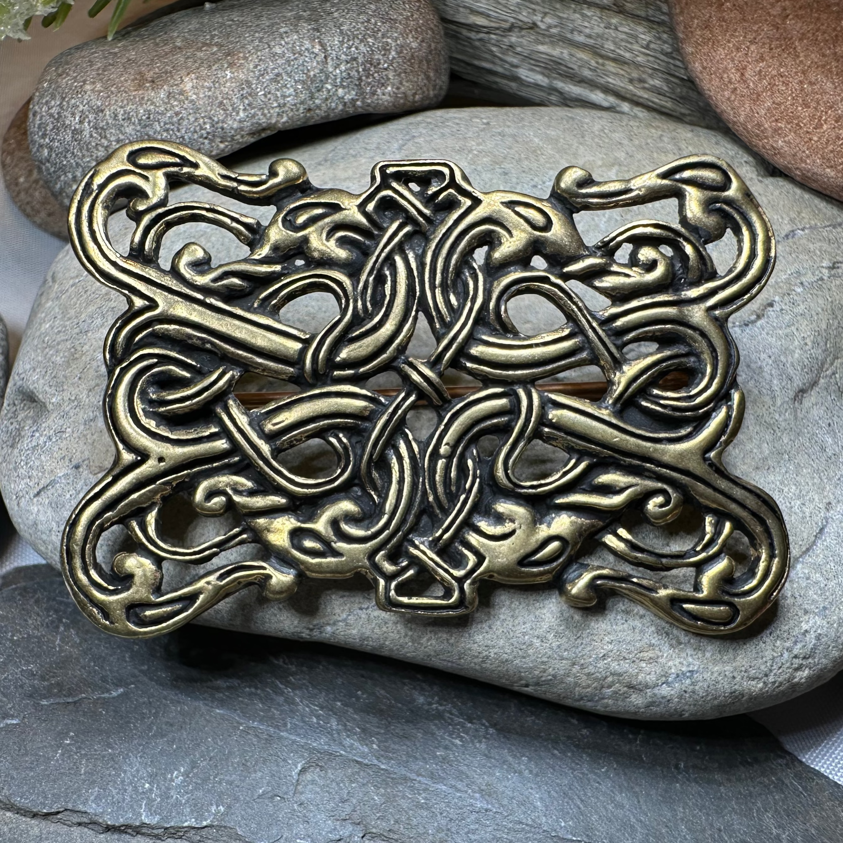 Gunnar Celtic Viking Brooch
