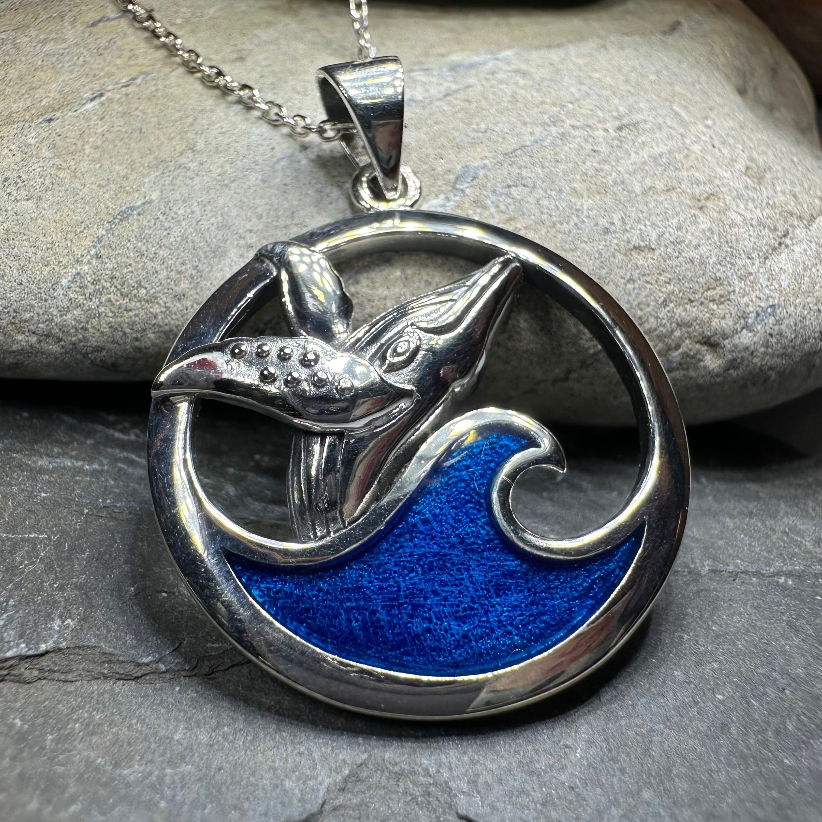 Ocean Whale Necklace