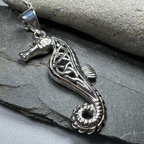 Serendipity Celtic Seahorse Necklace