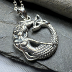 Celtic Mermaid Necklace