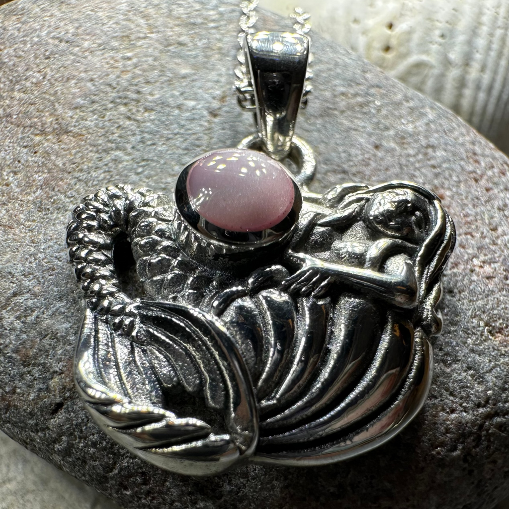 Pink Mermaid Necklace