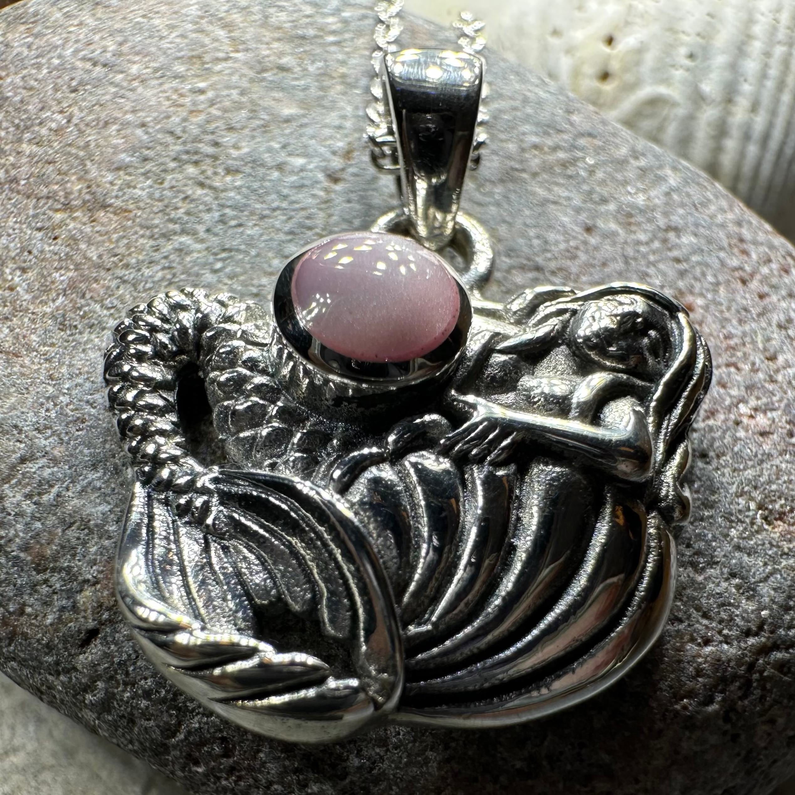 Pink Mermaid Necklace