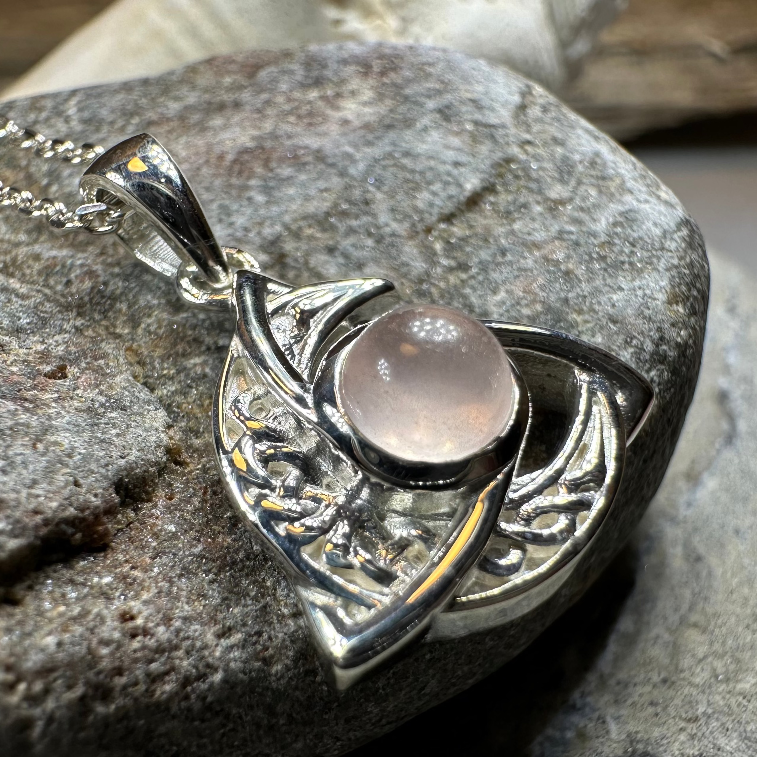 Evie Crescent Moon Necklace