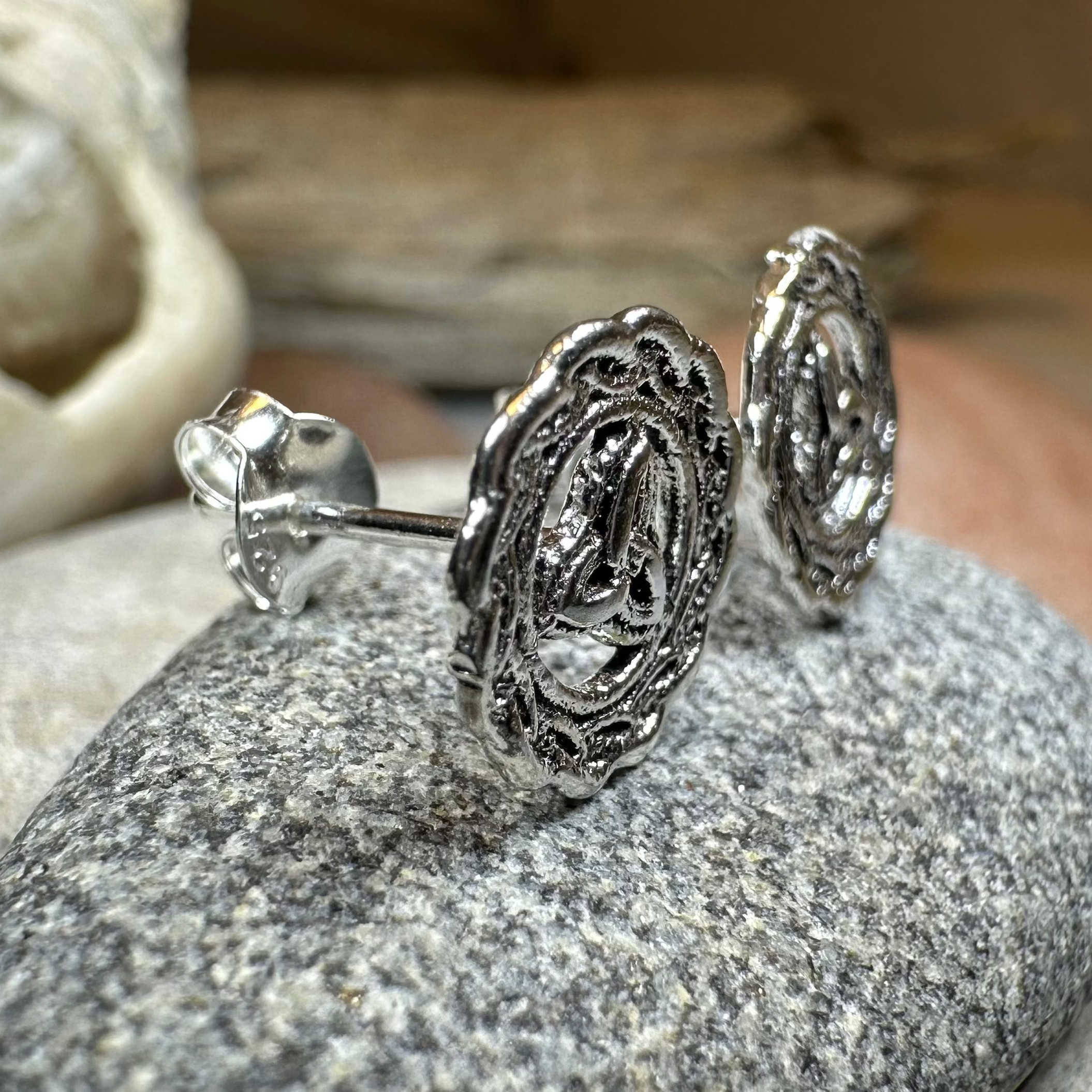 Celtic Knot Stud Earrings