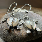 Farraige Turtle Love Earrings