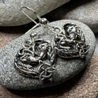 Celtic Wolf Lovers Earrings