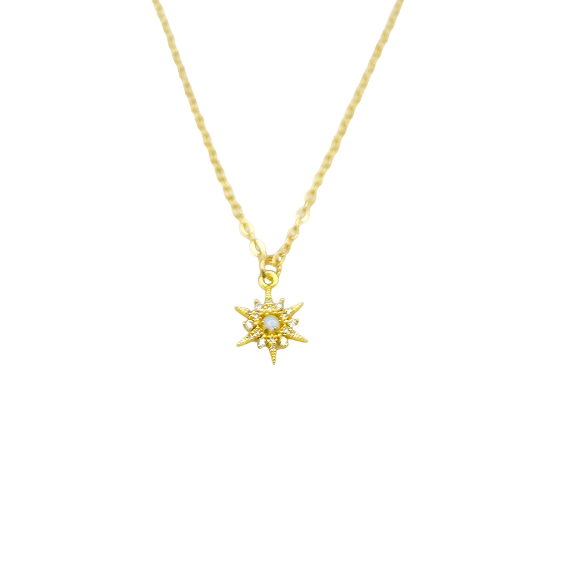 Stellina Opal Star Necklace