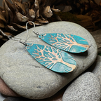 Oakwind Tree of Life Copper Earrings