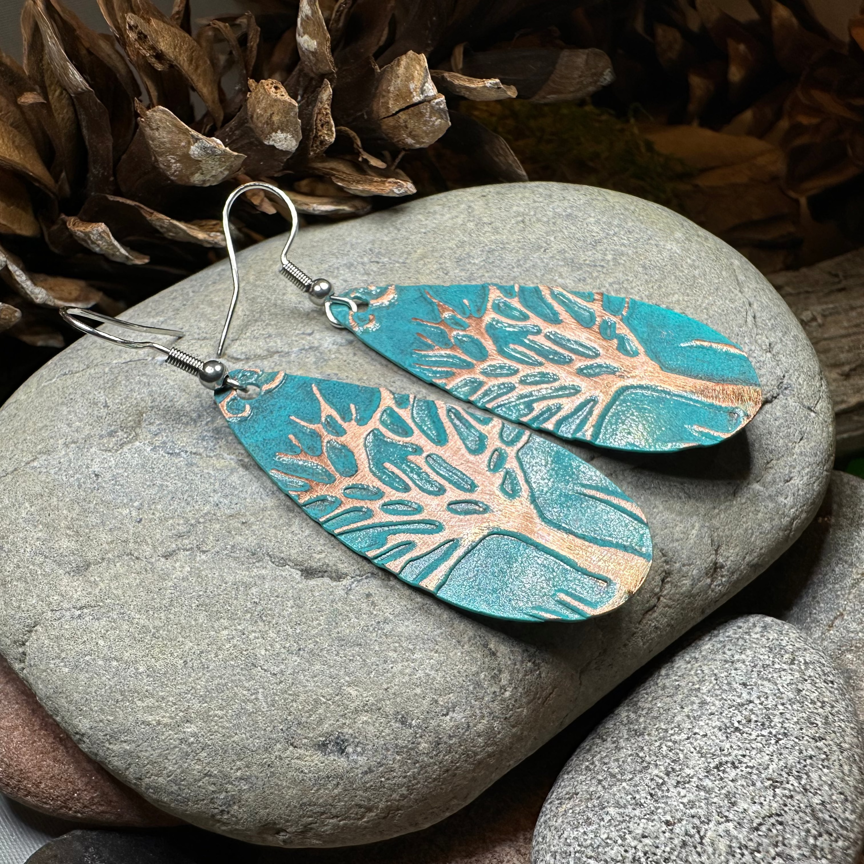 Oakwind Tree of Life Copper Earrings
