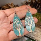 Oakwind Tree of Life Copper Earrings