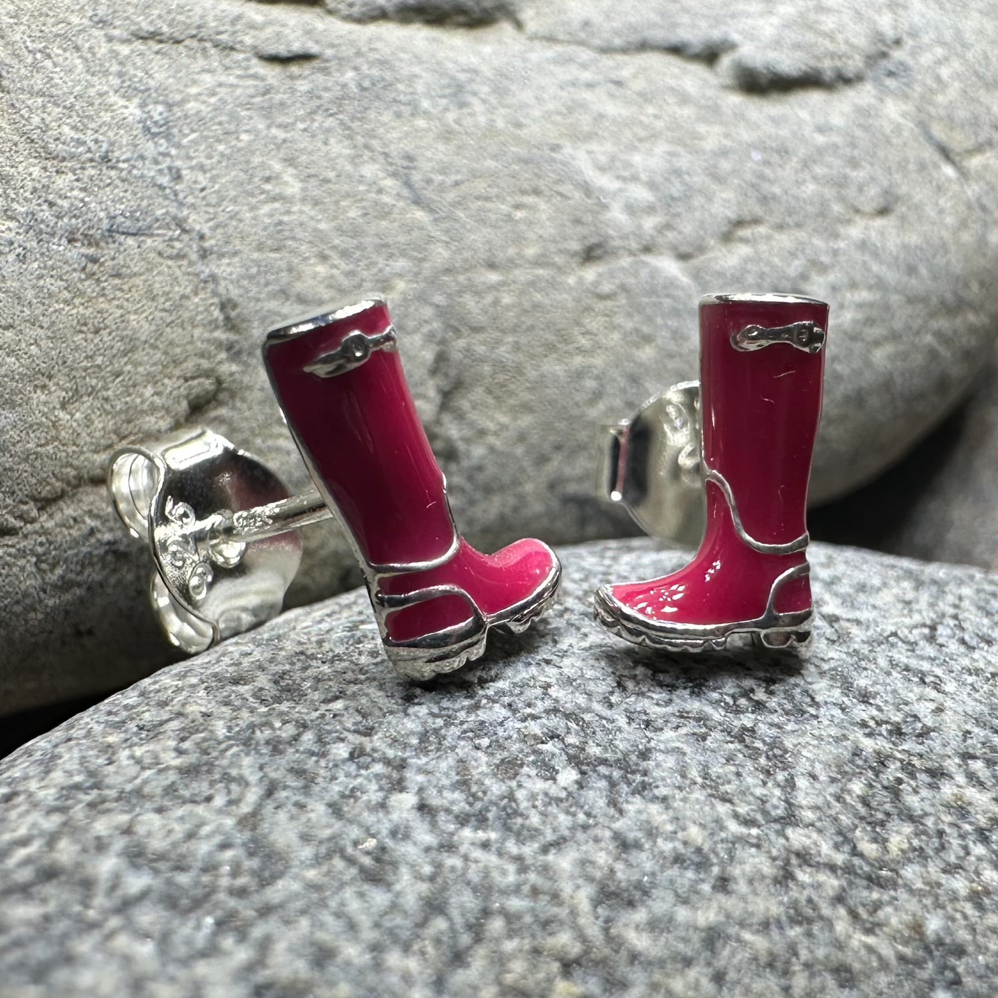 Rainy Day Wellies Boot Earrings