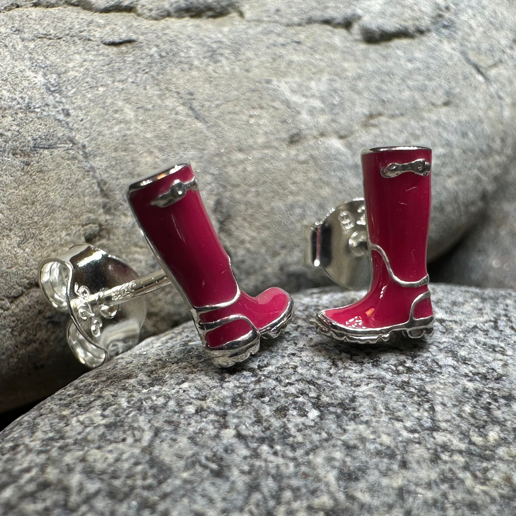 Rainy Day Wellies Boot Earrings