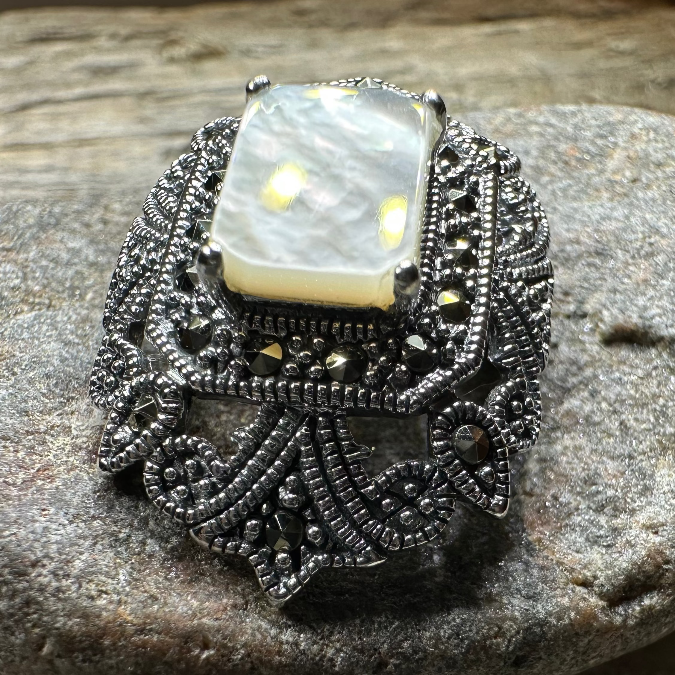 Cella Celtic Marcasite Brooch