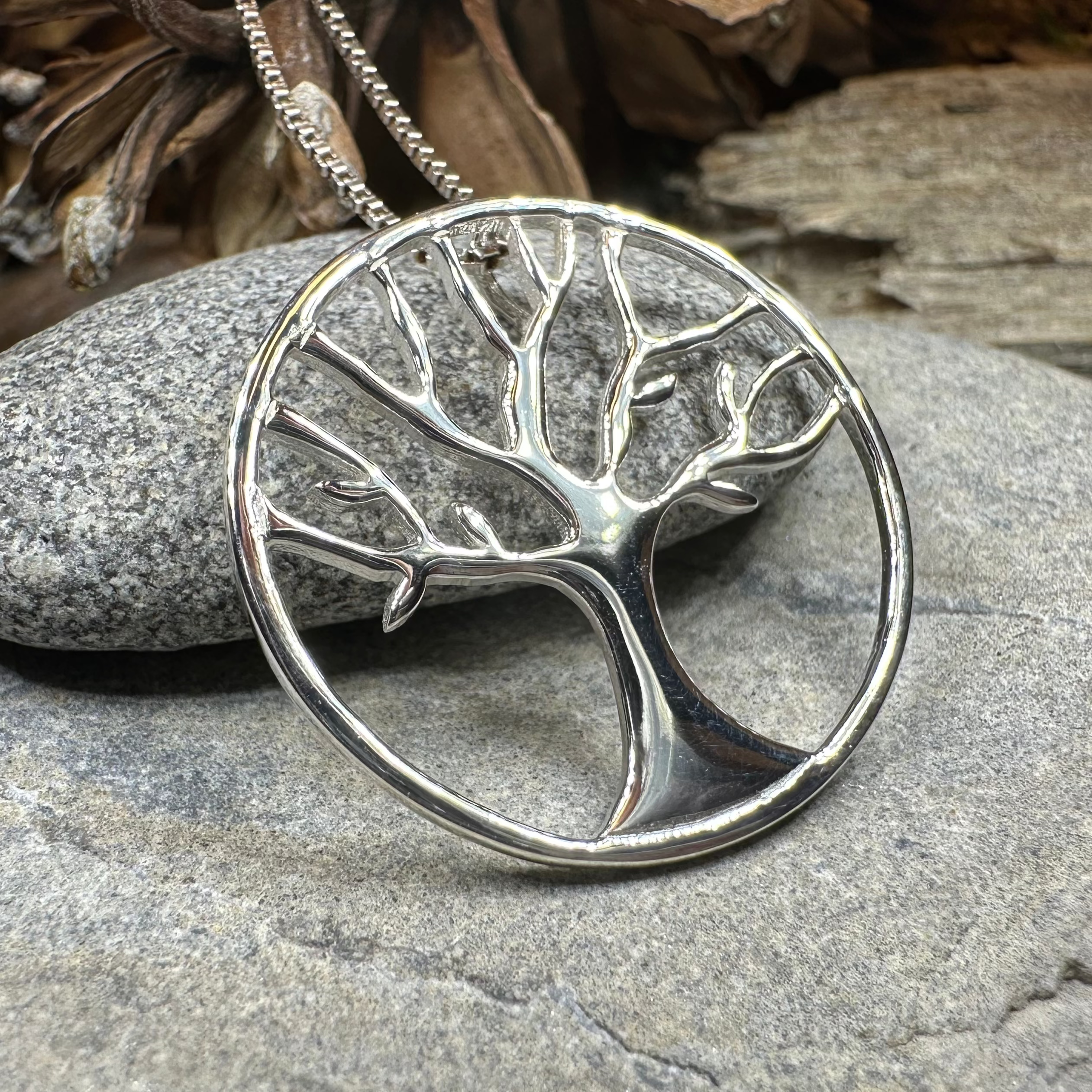 Minimalist Tree of Life Necklace