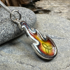 Mystical Celtic Flame Necklace