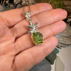 Starfish Peridot Necklace