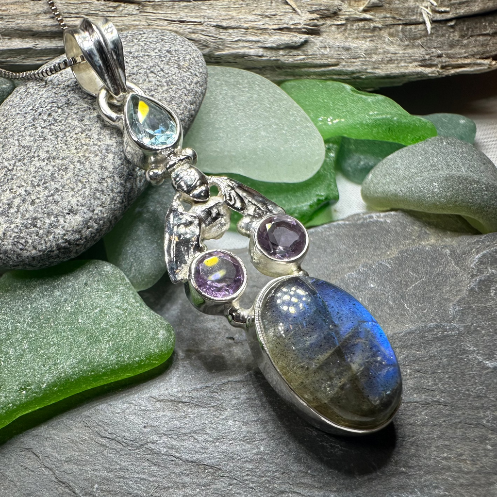 Fairy Dust Bee Necklace