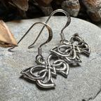 Flutter Celtic Butterfly Earrings