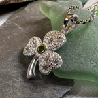 Shimmering Shamrock Necklace