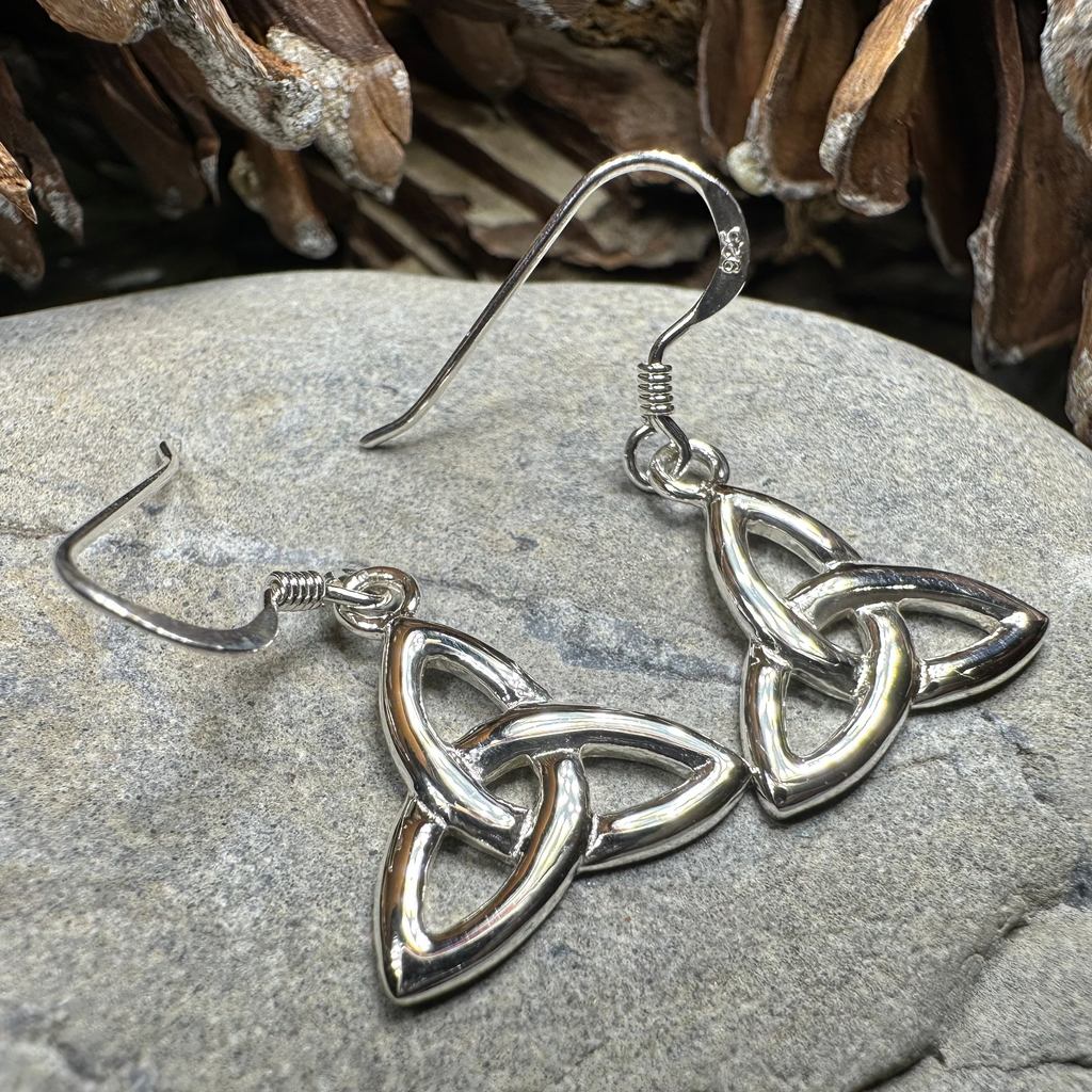 Kelly Trinity Knot Earrings