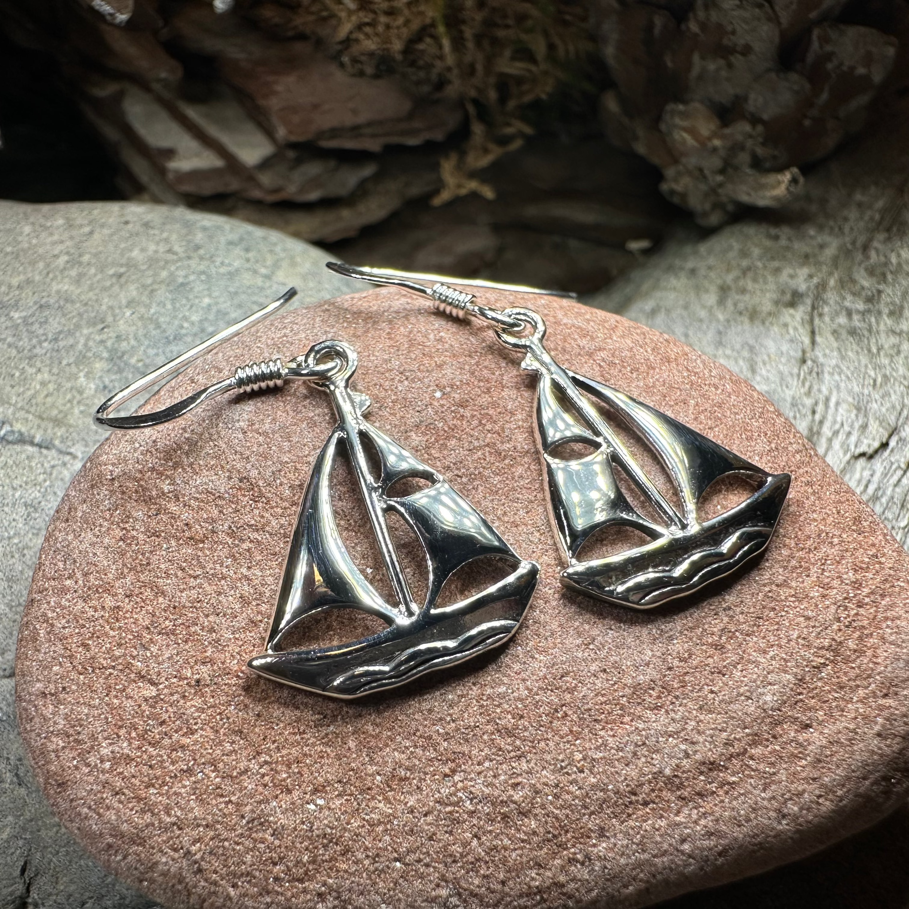 Fairwinds Ship Earrings