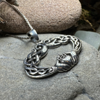 Claddagh Celtic Lace Necklace