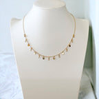 Norah Ball Chain With Dangle Discs