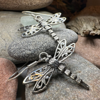 Dragonfly Drop Earrings