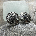 Celtic Tree of Life Stud Earrings