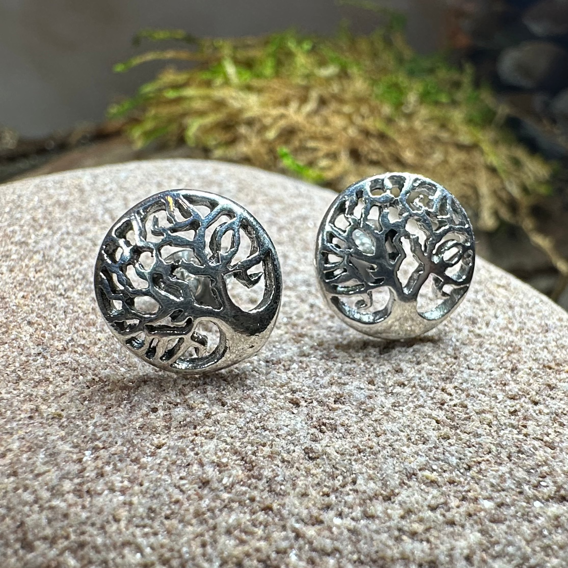 Celtic Tree of Life Stud Earrings