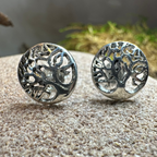 Celtic Tree of Life Stud Earrings