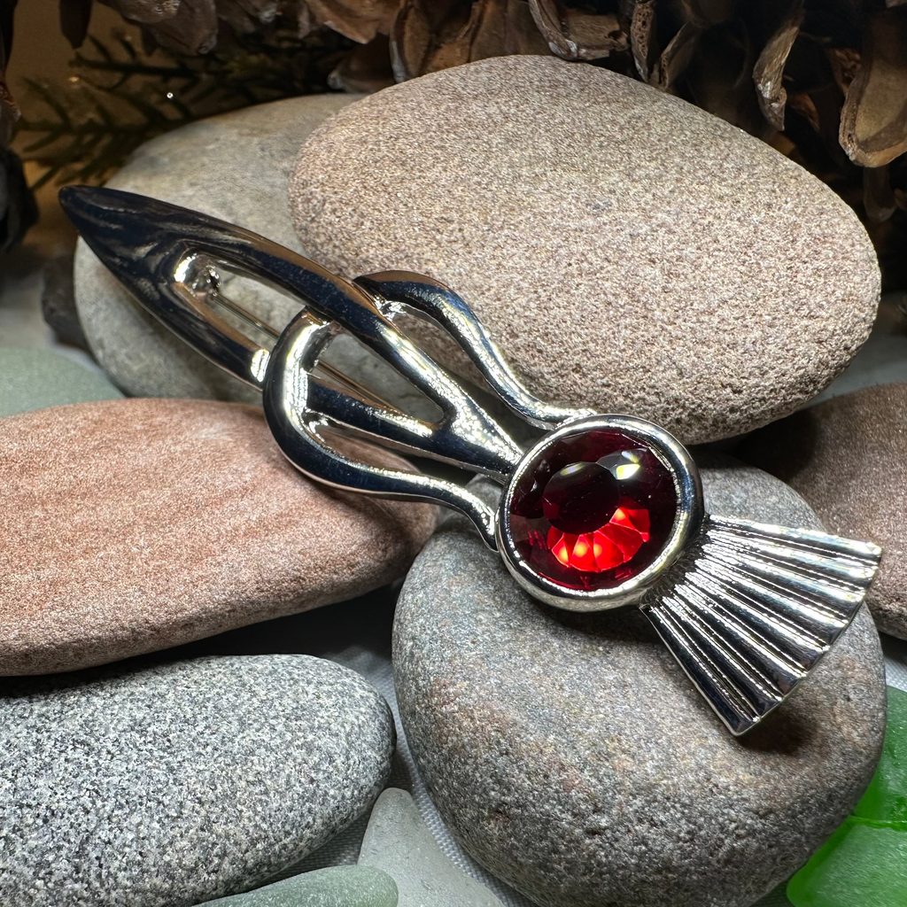 Tollak Thistle Kilt Pin