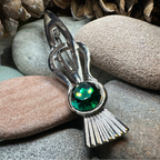 Tollak Thistle Kilt Pin