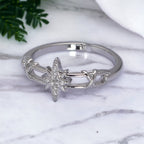 Clarissa North Star Ring - Gold or Silver