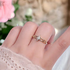 Clarissa North Star Ring - Gold or Silver