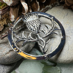 Scotland Thistle Brooch