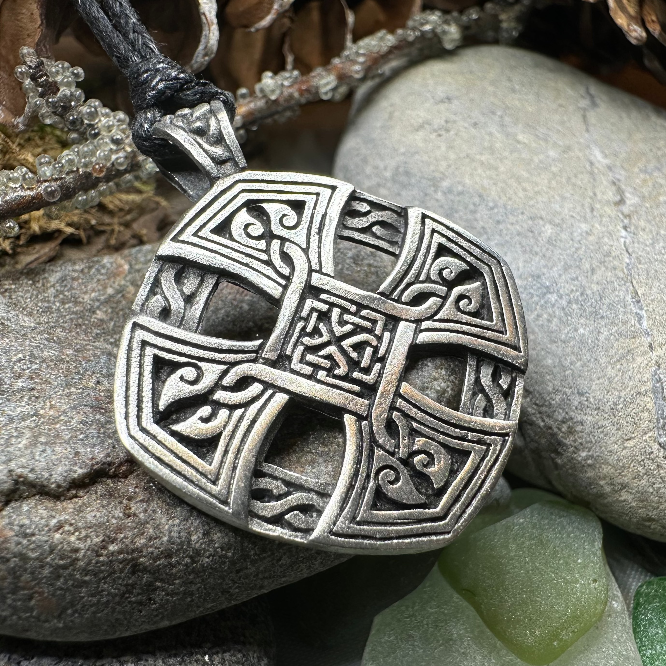 Eternity Celtic Cross Necklace