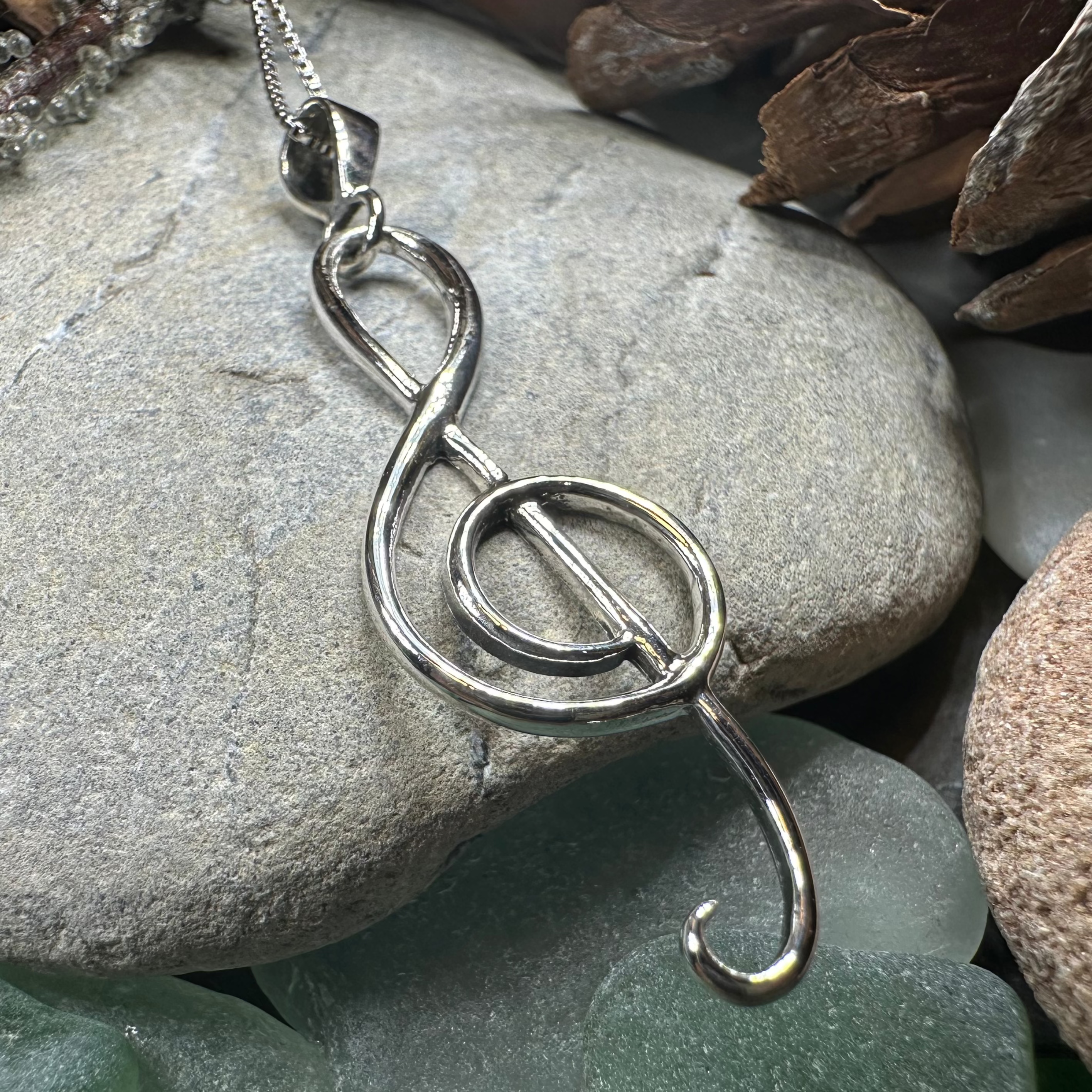 Music Note Artisan Necklace