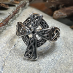 Classic Celtic Cross Ring