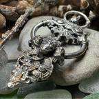 Viking Wolf Celtic Brooch