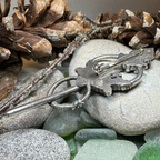 Viking Wolf Celtic Brooch